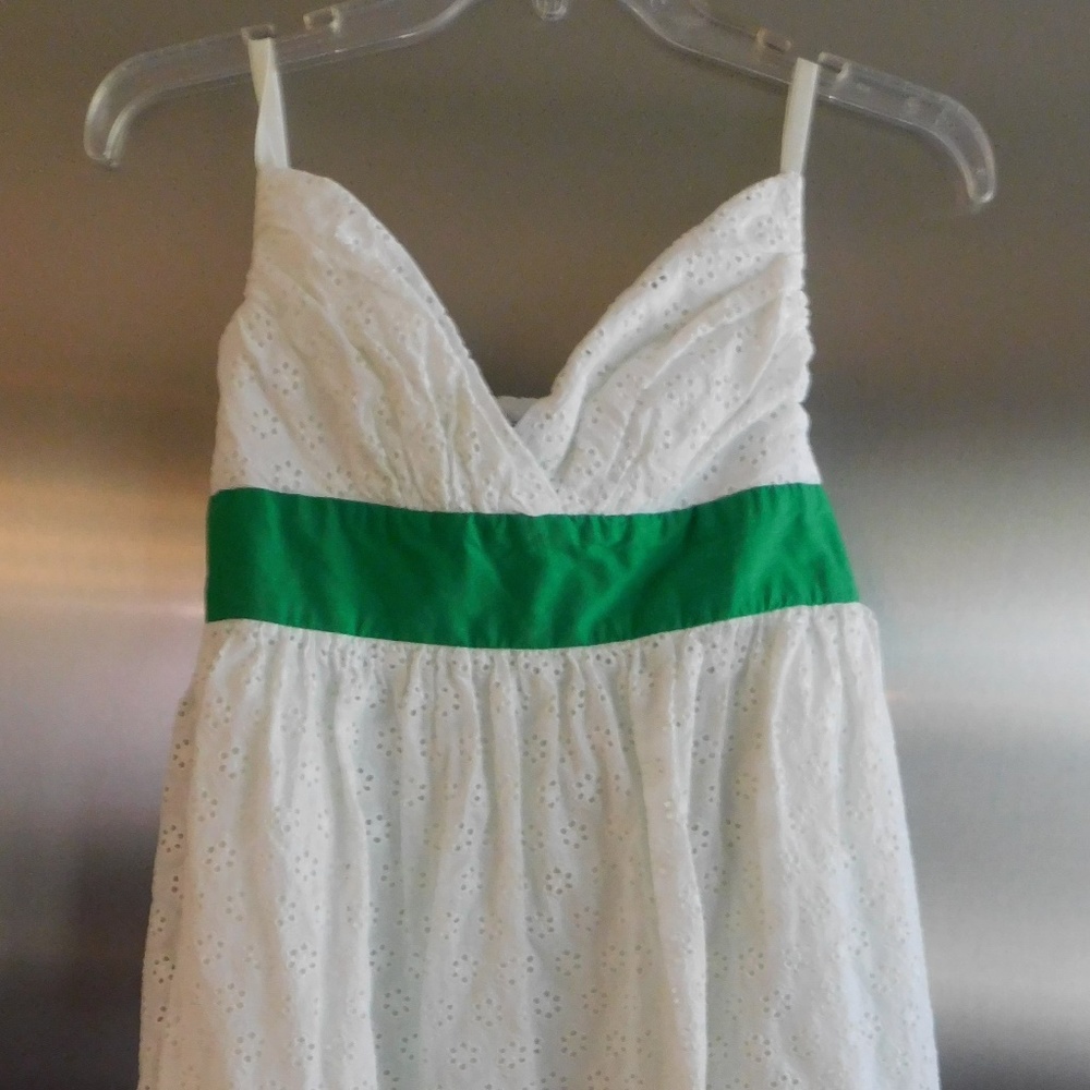 Necessary Objects White Eyelet Dress